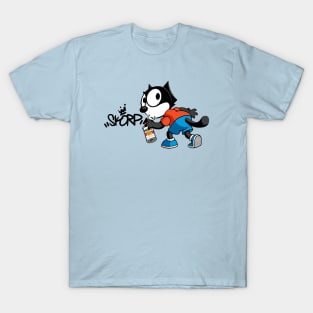 FELIX THE CAT - Graffiti (4 light tees) SK T-Shirt